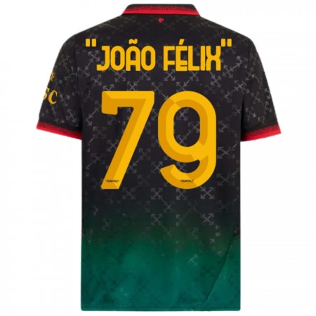 Camisolas AC Milan Joao Felix 79 4º Equipamento 2024-25 Manga Curta